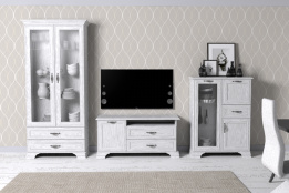 Комплект мебели для гостиной Тиффани, Вудлайн Кремовый, Анрэкс(Беларусь)