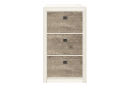 Тумба для обуви 3Д, коллекции Коен, Сосна Натуральная, БРВ Брест (Беларусь)