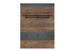 Панель вешалка как часть комплекта Брауни, Дуб Канзас, БРВ Брест (Беларусь)