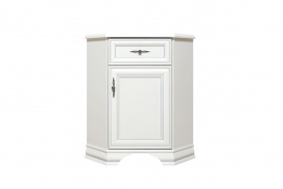 Тумба традиционная 1Д 1Я, коллекции Кентаки, Белый, БРВ Брест (Беларусь)
