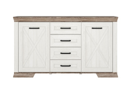 Комод 2Д 4Я Марсель, Ясень Снежный, БРВ Брест (Беларусь)