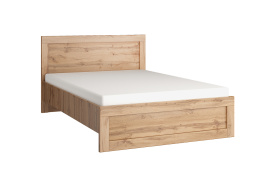 Кровать двуспальная Мортиз, Дуб Вотан, Анрэкс (Беларусь)