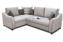 Диван угловой раскладной Френсис, ТД262 Бежевый, Нижегородмебель и К (Россия)