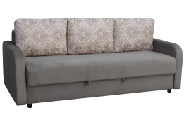 Диван прямой раскладной Нео-1М, Luis 3/Ground 6, Нео-Мебель (Россия)