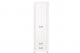 Шкаф пенал 1Д , коллекции Мальта, Лиственница сибирская, БРВ Брест (Беларусь)