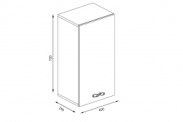 Шкаф кухонный 400, 1Д  как часть комплекта Прованс, Песочное дерево, Фант Мебель (Россия)