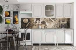 Комплект мебели для кухни Классика 2200, Сосна белая, СВ Мебель(Россия)