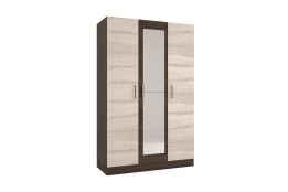 Шкаф для одежды 3Д  как часть комплекта Уют 1, Сонома, Горизонт (Россия)