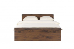 Кровать двуспальная, коллекции ИНДИАНА, Дуб Саттер, БРВ Брест (Беларусь)