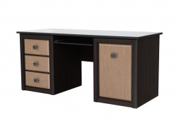 Стол письменный, Штрокс Темный, коллекции Коен, БРВ Брест (Беларусь)