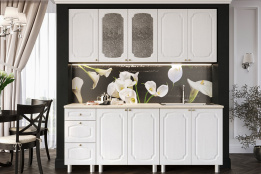 Комплект мебели для кухни Классика 2000, Сосна белая, СВ Мебель(Россия)