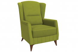 Кресло традиционное Эшли, ТД194 Зеленый, Нижегородмебель и К (Россия)
