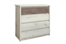 Комод 4Я Бьерк, Ольха Полярная/Оникс, Анрэкс (Беларусь)