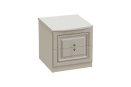 Тумба прикроватная 2Я как часть комплекта Венера, Крем, Слониммебель (Беларусь)