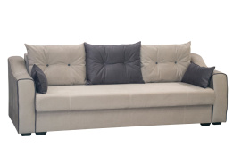 Диван прямой раскладной Мальта 1М, Luma 02 / Lovely, Мебельный Формат (Россия)