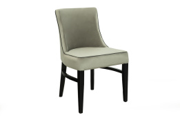 Стул Честер, Массив дерева/Бук, Жасмин 16 серый/кант Жасмин 95 тёмносерый, Стрый (Украина)