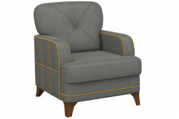 Кресло традиционное Черри, ТК179 Серый, Нижегородмебель и К (Россия)