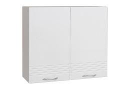 Шкаф кухонный 800, 2Д  как часть комплекта Волна, Белый, СВ Мебель (Россия)