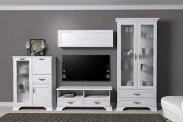 Комплект мебели для гостиной Тиффани, Вудлайн Кремовый, Анрэкс(Беларусь)