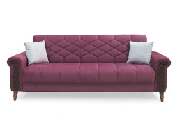 Диван прямой раскладной Ямуж, 26-107/03-107, Бонитта (Турция)