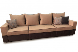 Диван прямой раскладной Денвер, Seven 731/Seven 727, Априори (Казахстан)