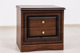 Тумба прикроватная 2Я как часть комплекта Милано, Вишня Портофино, MEBEL SERVICE (Украина)
