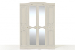 Шкаф для одежды 4Д  как часть комплекта Милано, Береза, MEBEL SERVICE (Украина)