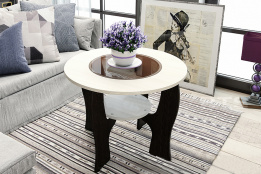 Стол журнальный Прима-NEW, Распил натуральный , БТС (Россия)