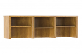 Шкаф стеллаж надставной, коллекции Валенсия, Клен Онтарио, MEBEL SERVICE (Украина)