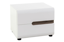 Тумба прикроватная 2Я как часть комплекта Линате, Белый, Анрэкс (Беларусь)