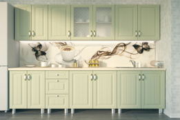 Комплект мебели для кухни Прованс 2600, Фисташковый, СВ Мебель(Россия)