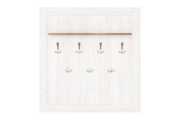 Панель вешалка как часть комплекта Мальта, Лиственница сибирская, БРВ Брест (Беларусь)