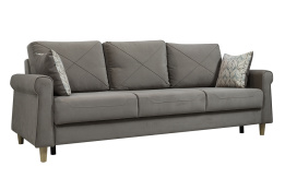 Диван прямой раскладной Иветта, ТД354 Латте, Нижегородмебель и К (Россия)