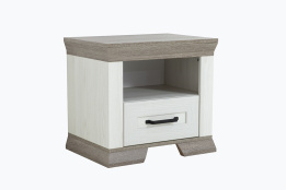 Тумба прикроватная 1Я как часть комплекта Марсель, Ясень Снежный, БРВ Брест (Беларусь)