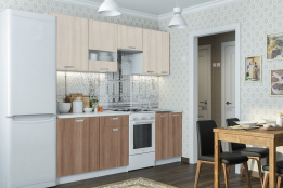 Комплект мебели для кухни Розалия 2200, Шимо темный/Ясень шимо светлый Шимо светлый/Шимо темный, СВ Мебель(Россия)