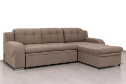 Диван угловой раскладной Жемчуг 2, Modus 03, АльфаМебель (Россия)