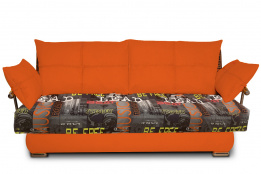 Диван прямой раскладной Челси 2, Бифри02/Энерджи6, АСМ (Россия)