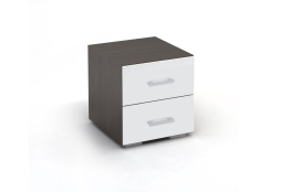 Тумба прикроватная 2Я как часть комплекта Вегас, Белый, Стендмебель (Россия)