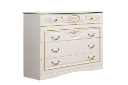 Комод 4Я как часть комплекта Соренто, Крем, Слониммебель (Беларусь)