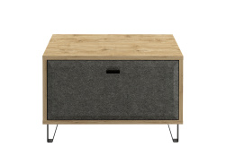 Тумба для обуви 1Д Грэйс, Графит, БРВ Брест (Беларусь)