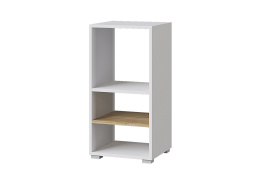 Шкаф стеллаж Лайт, Белый, Горизонт (Россия)