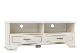 Тумба под ТВ 2Я как часть комплекта Тиффани, Вудлайн Кремовый, Анрэкс (Беларусь)
