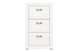 Тумба для обуви 3Д, коллекции Мальта, Лиственница сибирская, БРВ Брест (Беларусь)