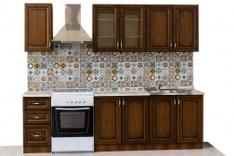 Комплект мебели для кухни Гранд 2000, Дуб Золотой, MEBEL SERVICE(Украина)