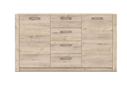 Комод 4Я как часть комплекта Вирджиния, Дуб Бонифаций, Май Стар (Беларусь)