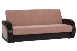 Диван прямой раскладной как часть комплекта Сиеста 2, М531-33/Ecotex А213, АСМ Элегант (Россия)
