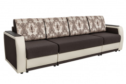 Диван угловой раскладной Алтай П, Тёмные Поло шоколад, Царицыно (Россия)