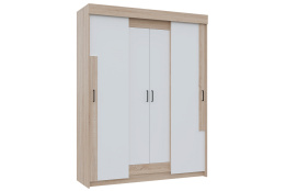 Шкаф-купе 4Д  Виктор, Белый, Горизонт (Россия)