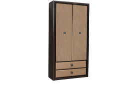 Шкаф пенал 2Д , коллекции Коен МДФ, Штрокс Темный, БРВ Брест (Беларусь)