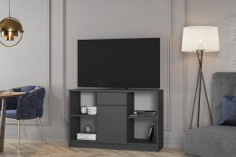 Тумба под ТВ 1Д 1Я Мори 1204.1, Графит, МФ Система (Россия)